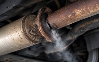 Car Exhaust Leak